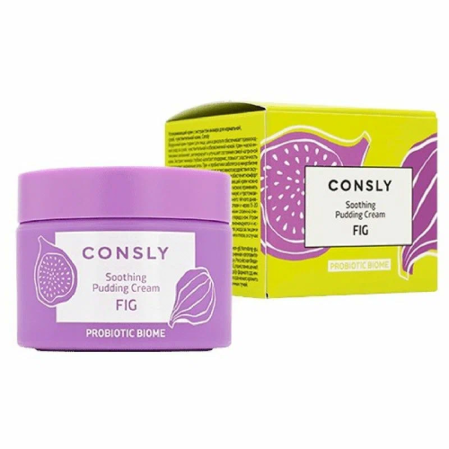 CONSLY крем д/лица успокаивающий с экстрактом инжира д/нормальной сухой чувствительной кожи 50мл